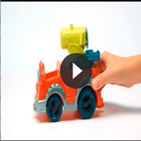 Play-Doh Town Πυροσβεστικό Όχημα : B3416